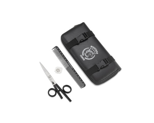 Ножницы прямые Mustang Premium NPR-012 Черный 5,5 дюймов