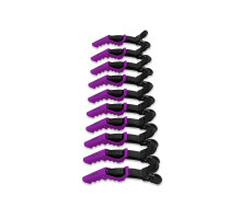 Зажимы крокодилы Ingrid J-7505  Фиолетовый