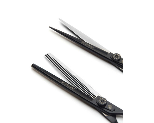 Набор ножниц Mustang Professional NP-02 Чёрный 7,0 дюйм