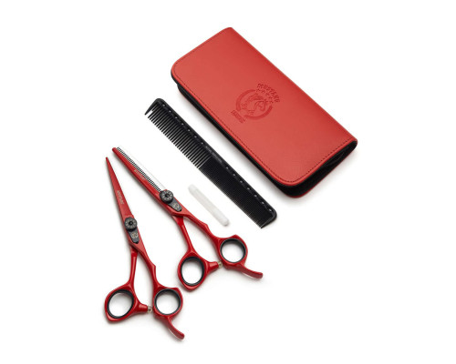 Набор ножниц Mustang Professional NP-02 Красный 6,0 дюйм