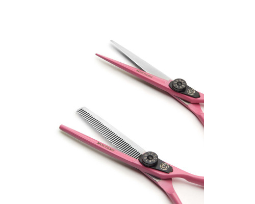 Набор ножниц Mustang Professional NP-02 Розовый 5,5 дюйм