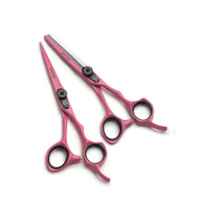 Набор ножниц Mustang Professional NP-02 Розовый 6,0 дюйм